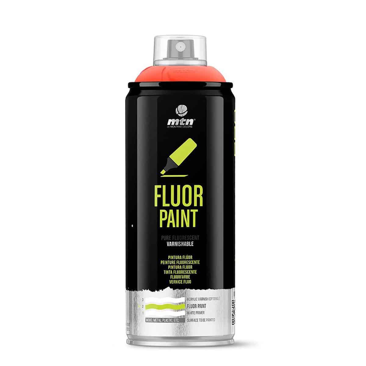 MTN PRO Fluor 400ml Spray Paint 