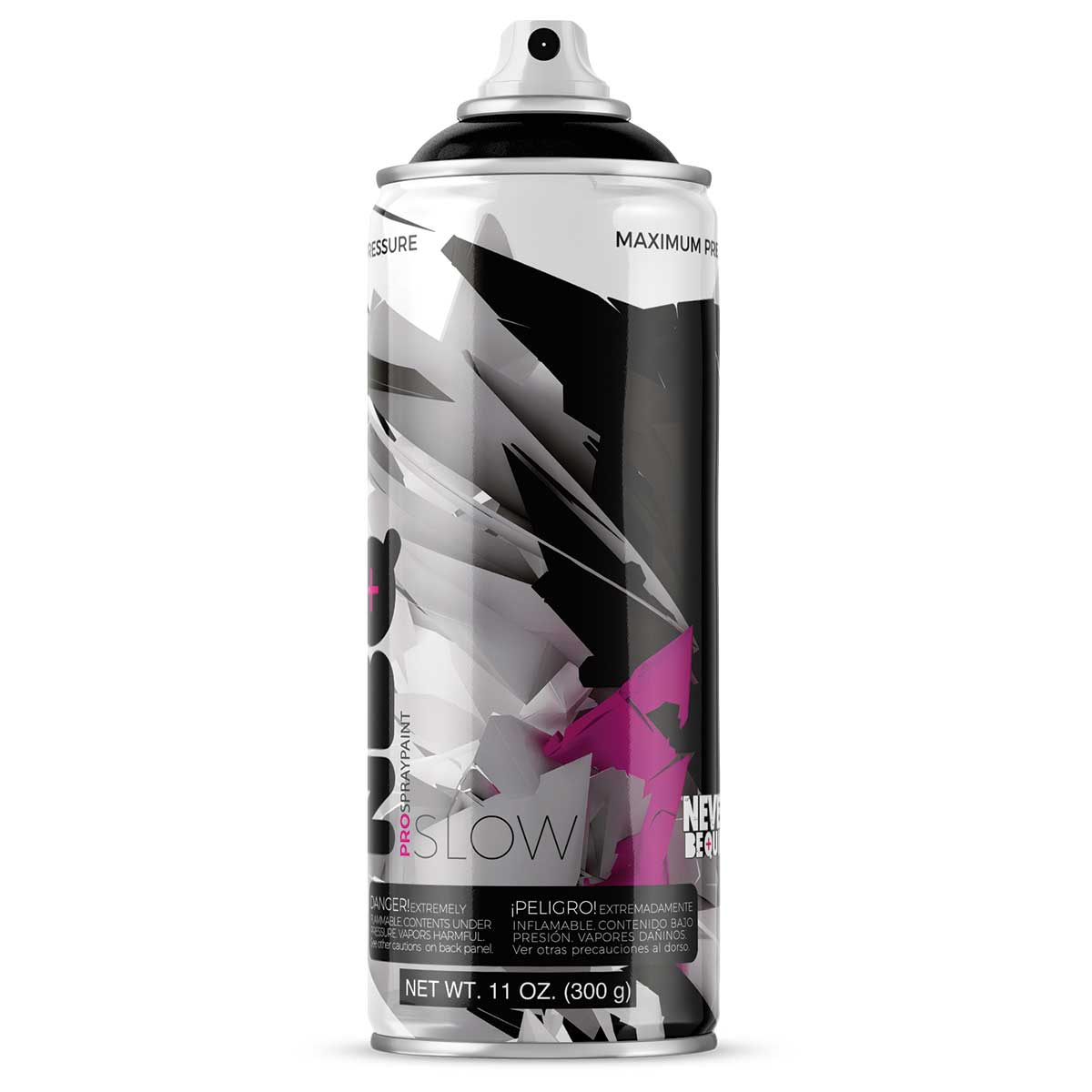 NBQ Slow Pro Spray Paint Transparent 400ml - Matte finish 