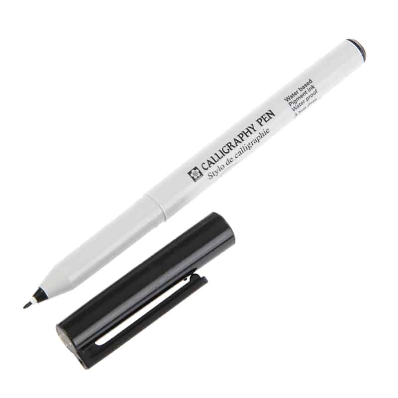 Sakura Calligraphy Pen Black 