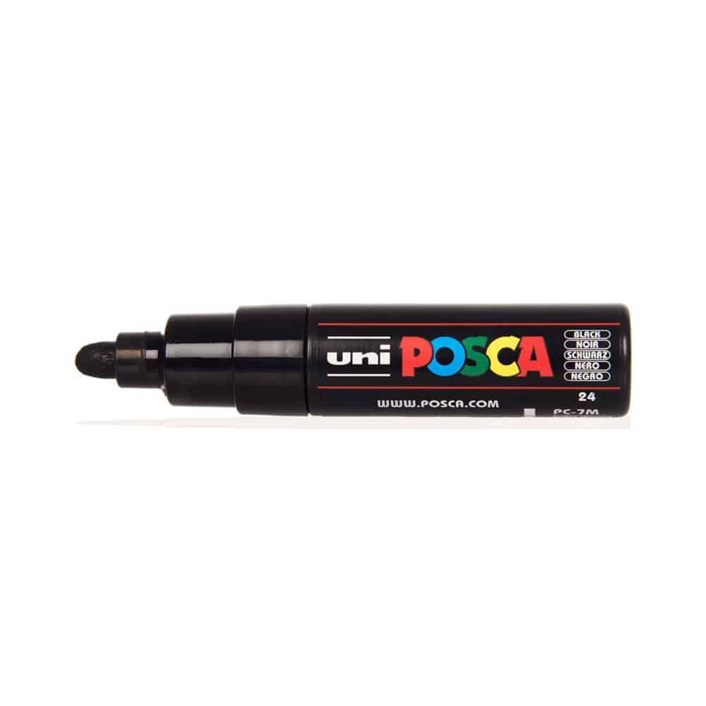 Posca PC-7M - 4.5–5.5 mm Broad Tip Marker 