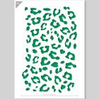 Leopard print Stencil - A4 Format