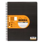 Rhodia ExaBook Refill - A4+ Black Rectangle Squared