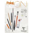 Clairefontaine Paint-ON A5 Block - White