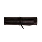 Rhodia Flying Spirit leather pencil roll - Black