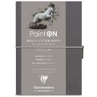 Clairefontaine Paint-ON Travel Journal - Gray - Mixed Media