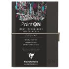 Clairefontaine Paint-ON Travel Journal - Black - Mixed Media