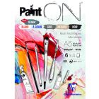 Clairefontaine Paint-ON A5 Block - 6 Colors