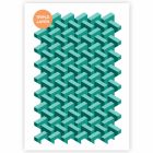 3D Rectangle Pattern Stencil - A3 size - 3 Layers