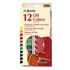 Kreul EL GRECO Oil Colors set - 12 tubes of 12 ml