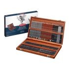 Derwent Sketching 72 Pencils in wooden box