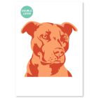 QBIX Dog Stencil - A3 Size - 2 layers
