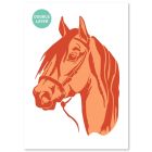 QBIX Horse Stencil - A3 Size - 2 Layers