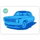 QBIX BMW E10 02 Stencil A3 – 2 Layers