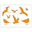 Bird Stencil in 3 sizes