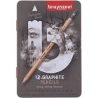 Bruynzeel graphite pencils set of 12 tins
