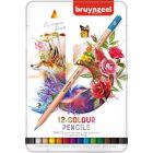 Bruynzeel colored pencils set of 12 tins