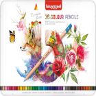 Bruynzeel colored pencils set of 36 pieces in a tin