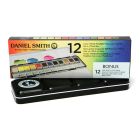 Daniel Smith watercolor half pan sets - 12 colors in metal tin