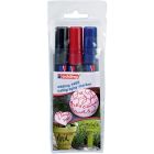 Edding calligraphy marker set of 3