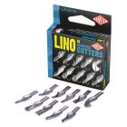 Essdee Lino gouge blades - 10 pieces (styles 1-10)