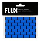 FLUX Eggshell Stickers 50 pieces Bricks Cyan