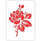Flower template in 3 sizes