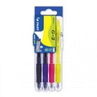 Pilot G-2 07 Set2Go Rolleball Neon set with 4 colors