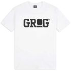 Grog Classic Logo T-shirt black on white