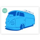 QBIX A3 Volkswagen Van stencil – 2 Layers