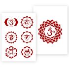 Chakra Stencil in 3 sizes