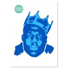 QBIX Notorious BIG Stencil - A3 size - 2 layers
