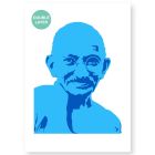 QBIX Mahatma Gandhi Stencil - A3 size - 2 layers