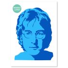 QBIX John Lennon Stencil - A3 Format - 2 Layers