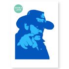 QBIX Lemmy Motörhead Stencil - A3 size - 2 layers