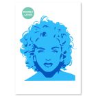 QBIX Madonna Stencil - A3 Format - 2 Layers