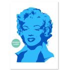 QBIX Marilyn Monroe Stencil - A3 size - 2 layers