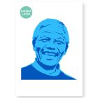 QBIX Nelson Mandela Stencil - A3 size - 2 layers