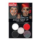KREUL Fantasy Aqua Make Up Paint - Knight / Pirate set