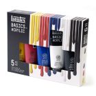 Liquitex Basics Acrylic paint set of 5 colors - 118ml