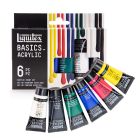 Liquitex Basics Acrylic paint set of 6 primary colors - 22ml