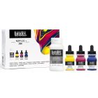 Liquitex Pro Acrylic Ink & Pouring Medium set of 3 primary colors