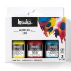 Liquitex Pro Acrylic Ink set of 3 primary colors