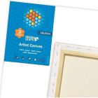 MUSEO Green Leafs Cotton Canvases - 3 pieces