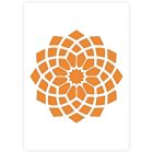 QBIX Mandala Stencil- A3 Size