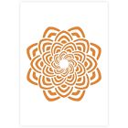 Mandala Stencil - A4 Size