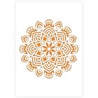 Mandala Stencil - A4 Size