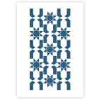 QBIX Tile Template Stencil - A3 Size