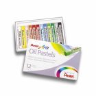 Pentel Oil pastels set of 12 colors