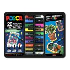 Posca Pop Colour set - 20 colours