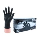 Qtop Nitril Gloves - 100 pieces - Black